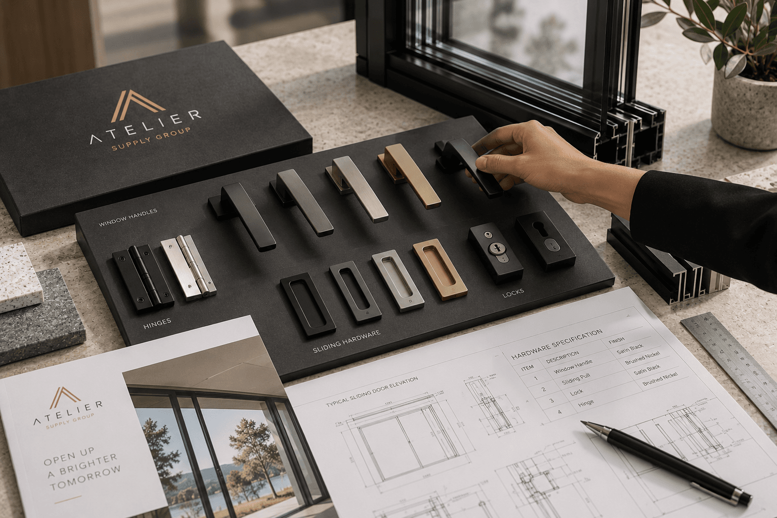 Project-specific hardware selections