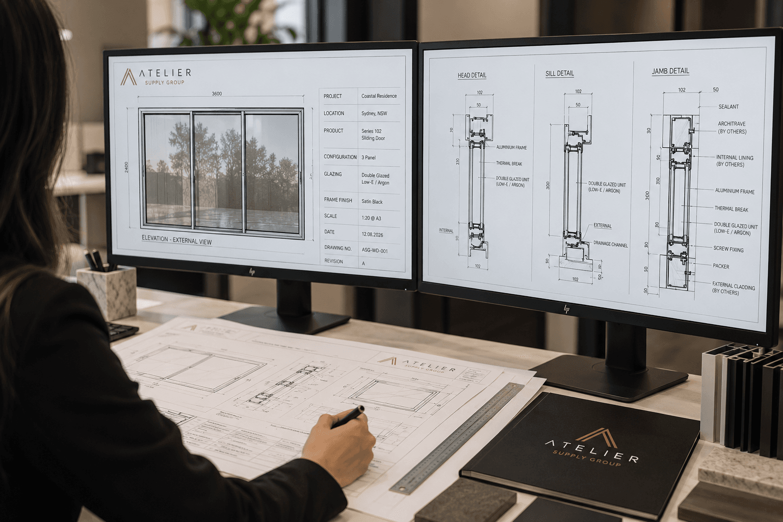 Coordinated shop drawings prior to production